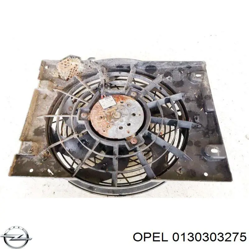 Ventilador elétrico de esfriamento montado (motor + roda de aletas) Opel 9132916 preço, a partir de 49,46 USD