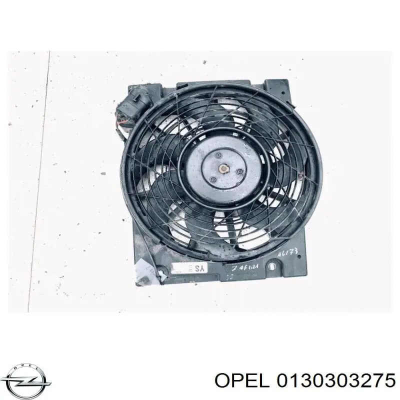 Compre 9132916 Opel Ventilador elétrico de esfriamento montado (motor + roda de aletas)