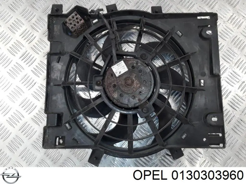 Ventilador elétrico de esfriamento montado (motor + roda de aletas) Opel 0130303960 preço, a partir de 55,96 USD