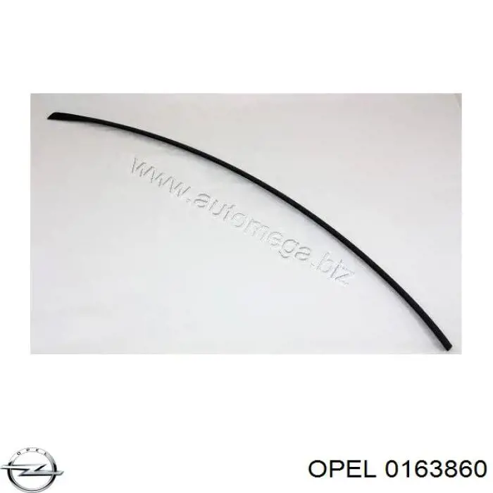 Moldura inferior de pára-brisas Opel 0163860 preço, a partir de 30,22 USD