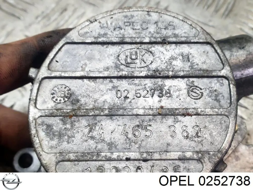 Bomba a vácuo 0252738 Opel