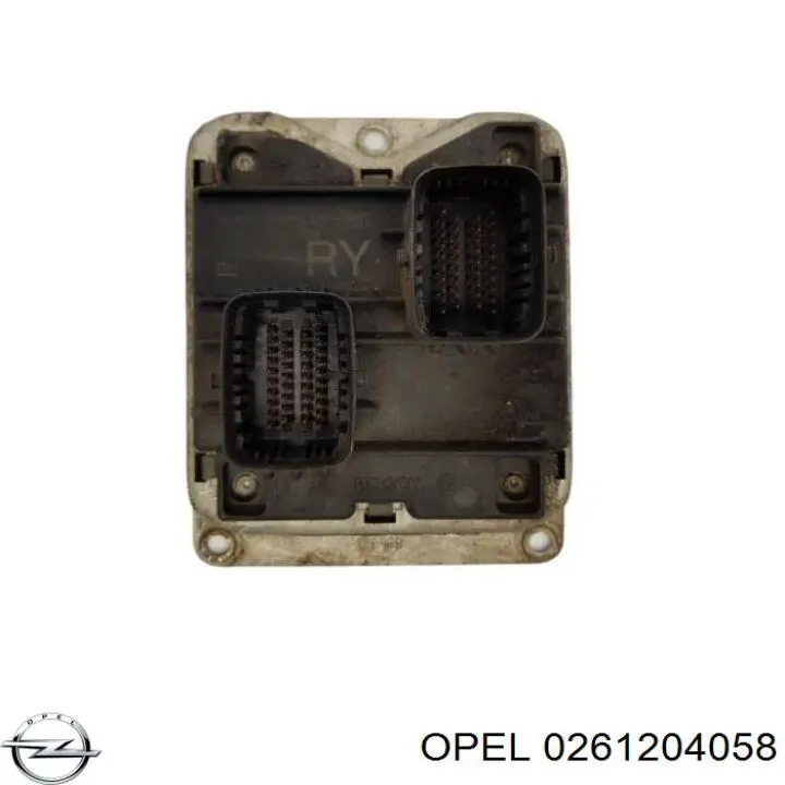 0261204058 Opel Módulo de direção (Centralina eletrônica) de motor