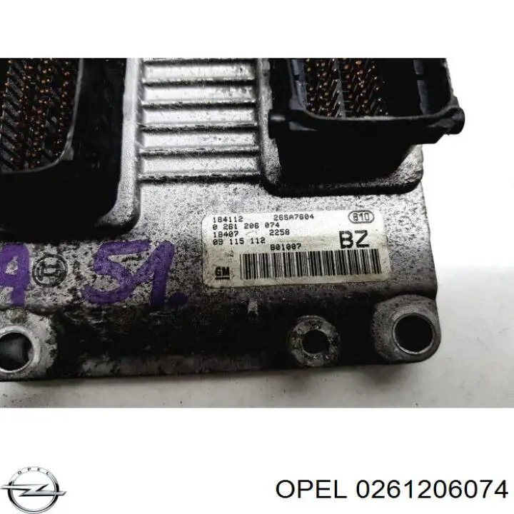 Módulo de direção (Centralina eletrônica) de motor Opel 0261206074 preço, a partir de 66,14 USD