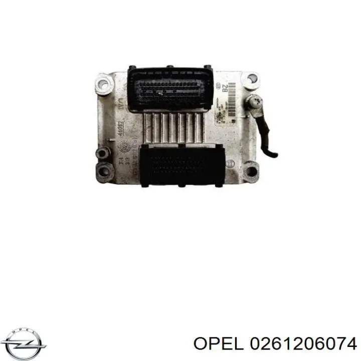 Compre 0261206074 Opel Módulo de direção (Centralina eletrônica) de motor