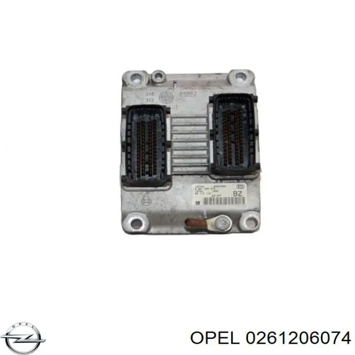 0261206074 Opel Módulo de direção (Centralina eletrônica) de motor