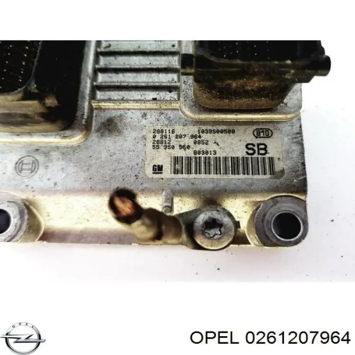 Compre 0261207964 Opel Módulo de direção (Centralina eletrônica) de motor