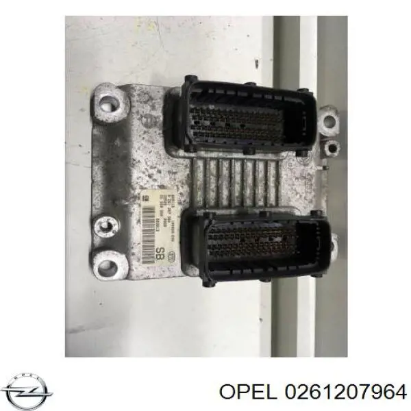 0261207964 Opel Módulo de direção (Centralina eletrônica) de motor