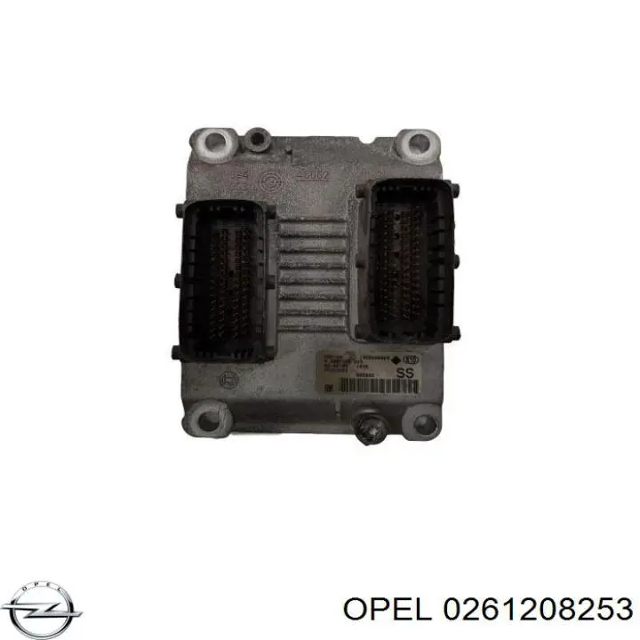0261208253 Opel Módulo de direção (Centralina eletrônica) de motor