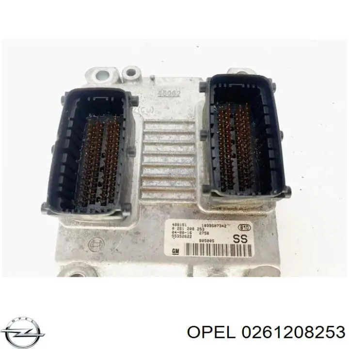 Compre 0261208253 Opel Módulo de direção (Centralina eletrônica) de motor