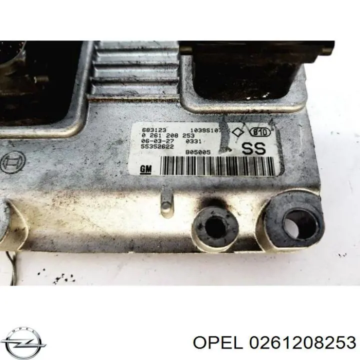Módulo de direção (Centralina eletrônica) de motor Opel 0261208253 preço, a partir de 352,92 USD