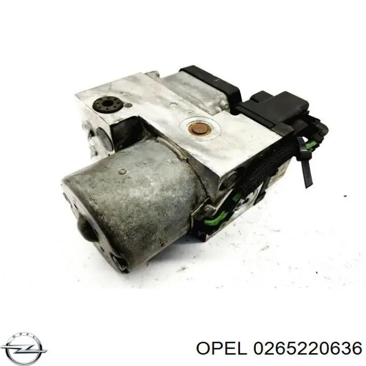 Módulo de direção (Centralina eletrônica) ABS 0265220636 Opel