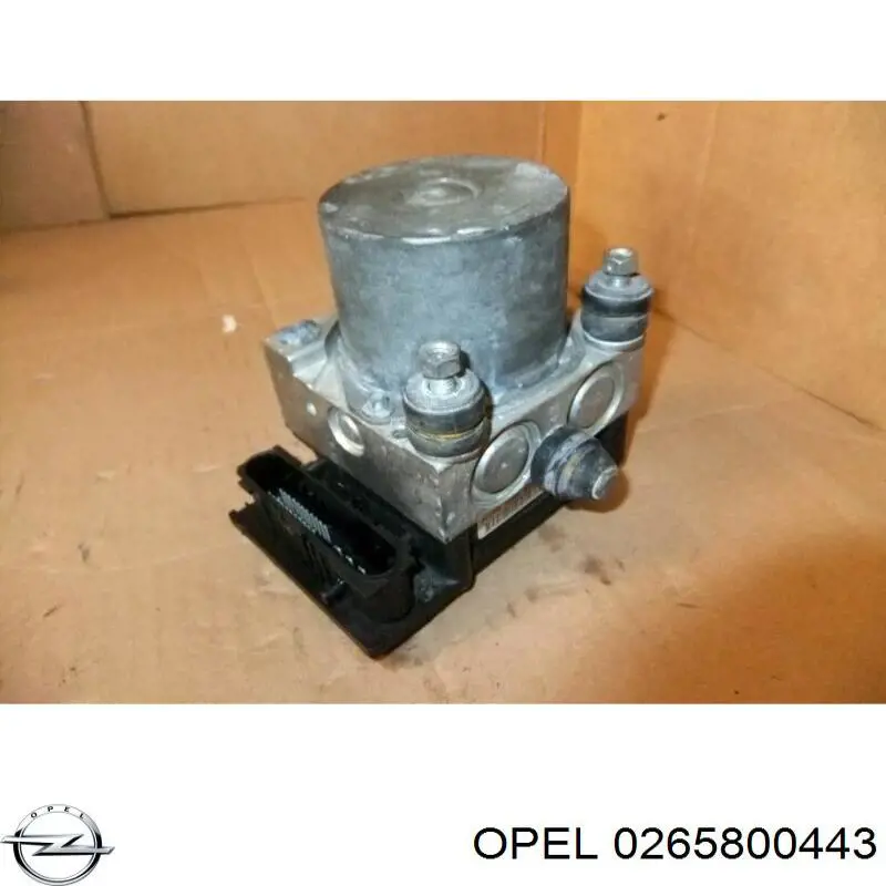 93192615 Opel Unidade hidráulico de controlo ABS