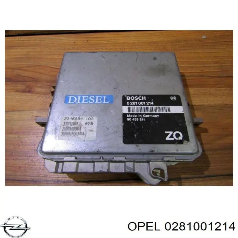  Módulo de direção (Centralina eletrônica) de motor Opel Omega B sedan (25, 26, 27) (1994 - 2005) B