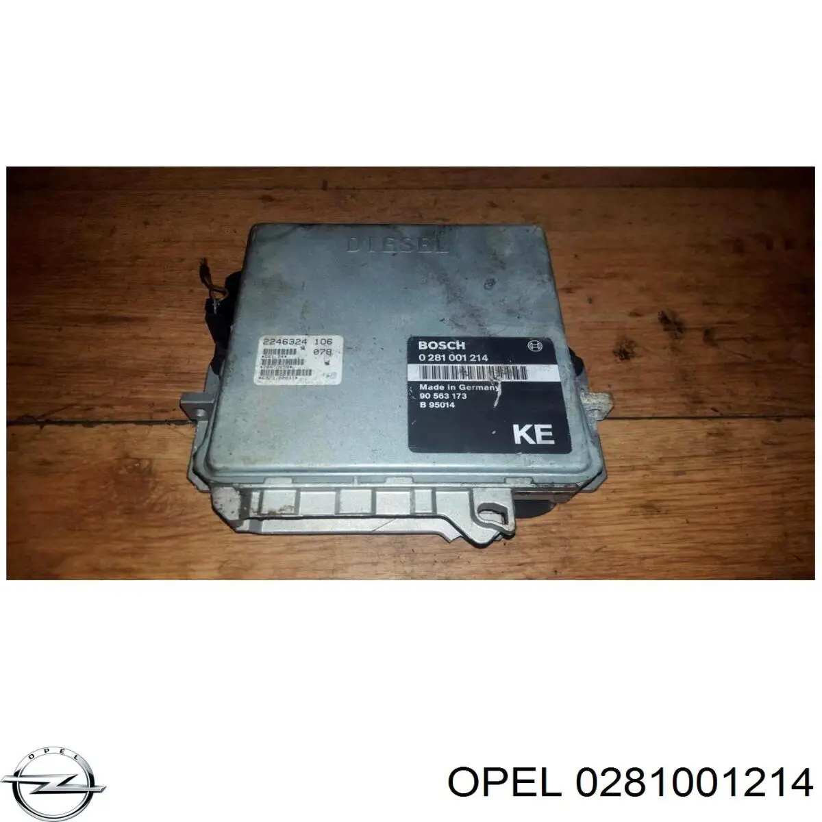  Módulo de direção (Centralina eletrônica) de motor Opel Omega B sedan (25, 26, 27) (1994 - 2005) B