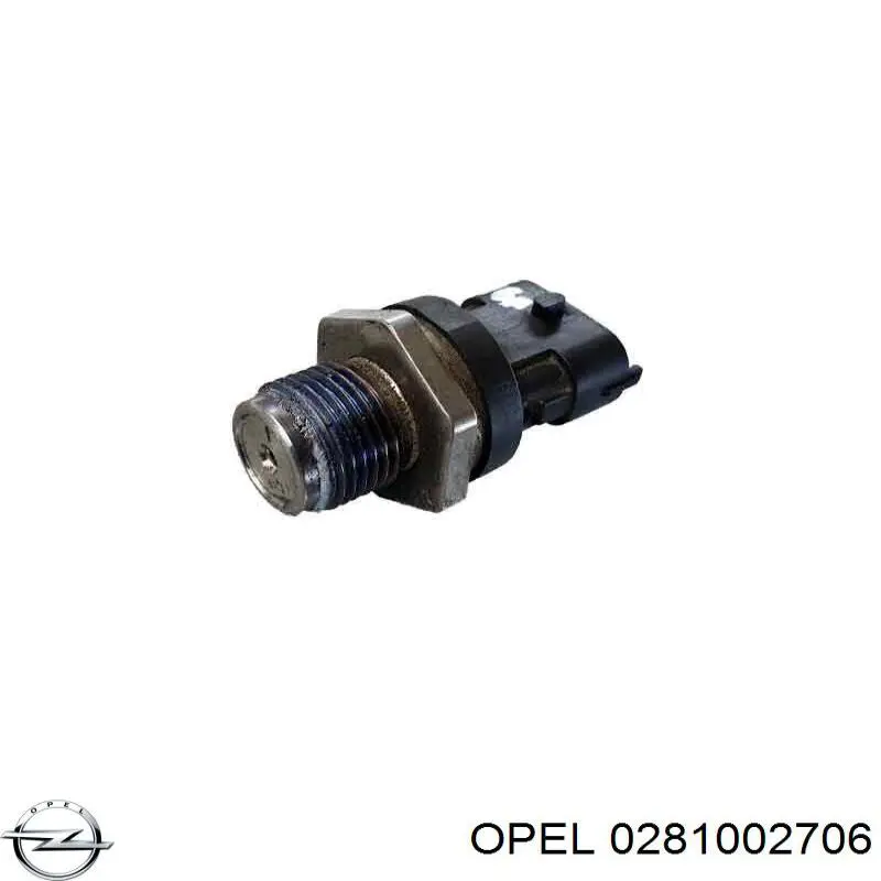 0281002706 Opel Sensor de pressão de combustível