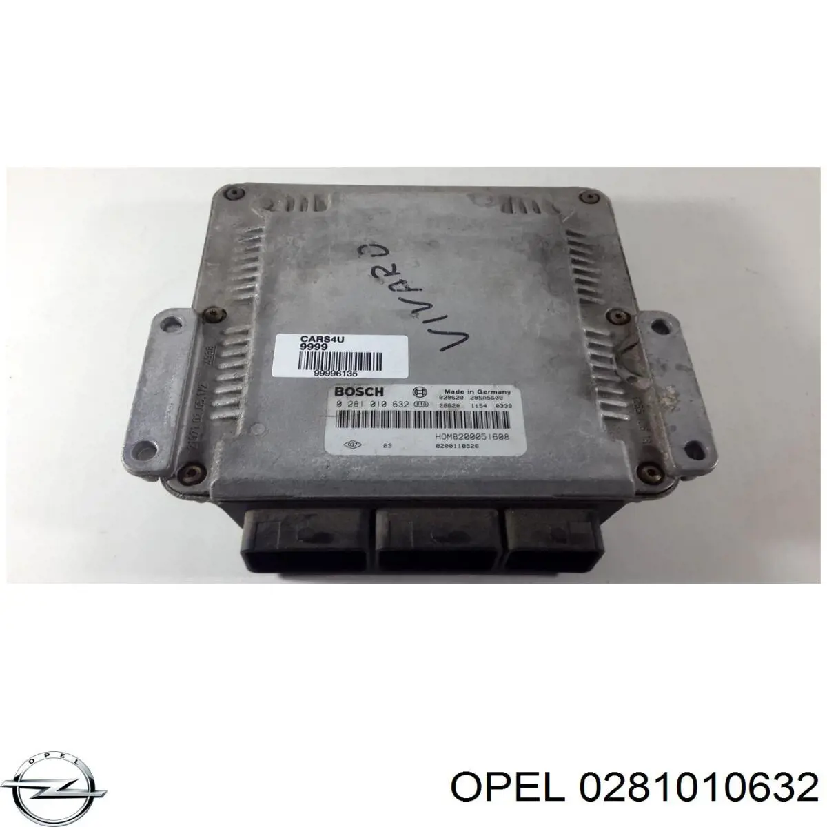 0281010632 Opel Módulo de direção (Centralina eletrônica) de motor