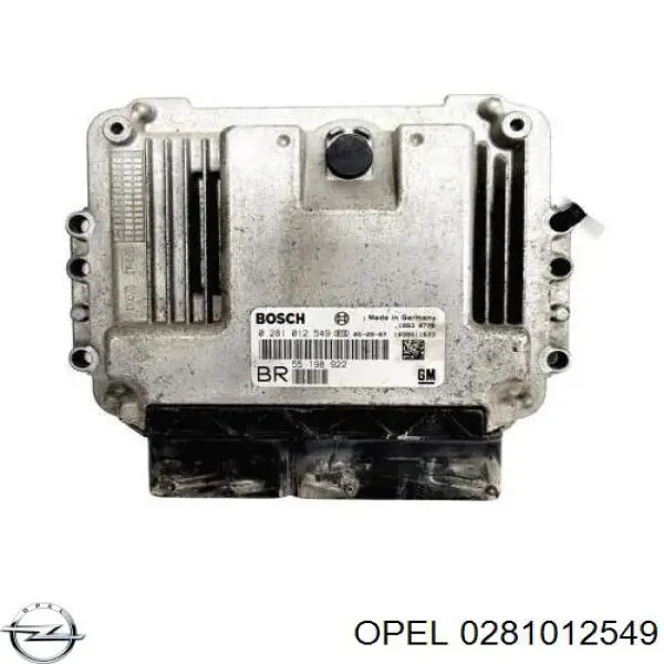 0281012549 General Motors Módulo de direção (Centralina eletrônica) de motor