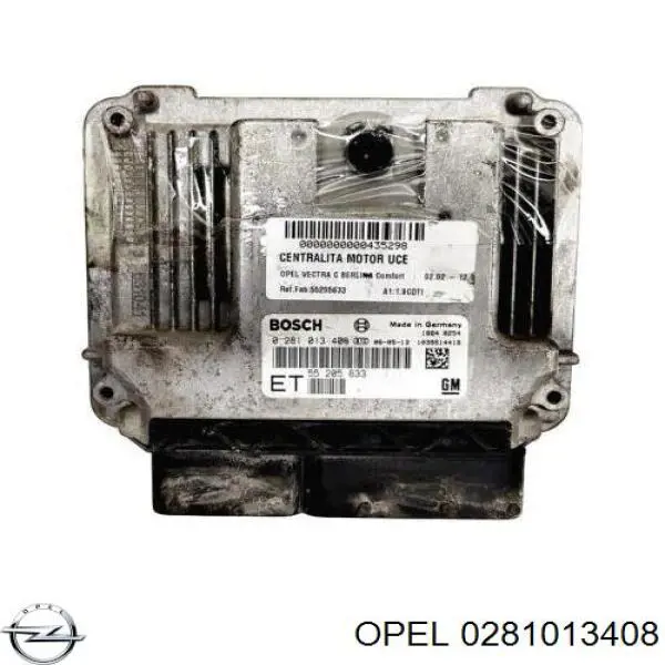 Compre 0281013408 Opel Módulo de direção (Centralina eletrônica) de motor