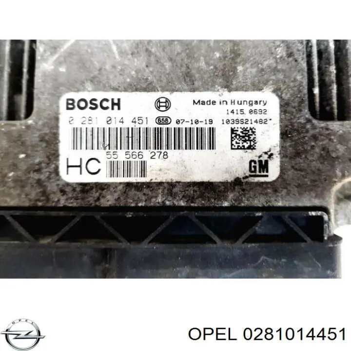  Opel 0281014451 preço, a partir de 139,67 USD