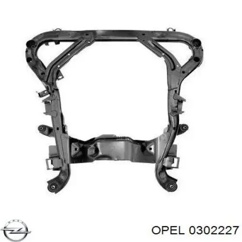 Viga de suspensão dianteira (plataforma veicular) Opel 0302227 preço, a partir de 141,31 USD
