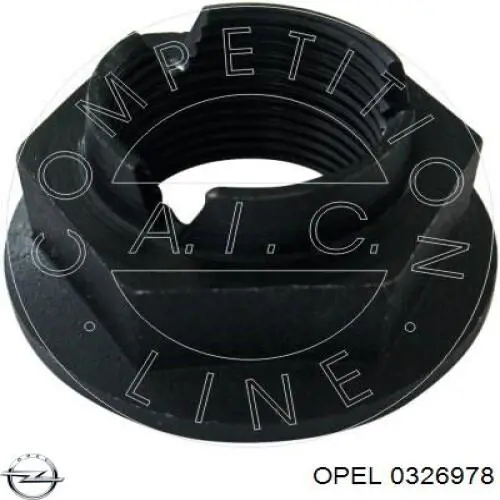 0326978 Opel Porca de cubo dianteiro