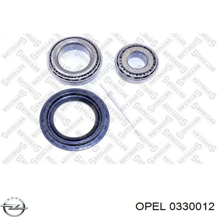 Rolamento externo de cubo traseiro para Opel Corsa B S93