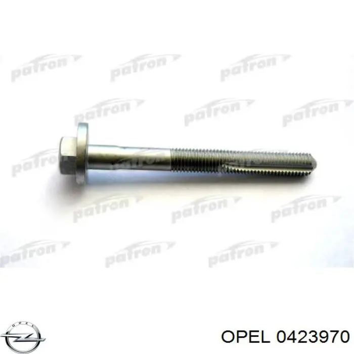 0423970 Opel Parafuso de fixação de braço oscilante de inclinação traseiro, interno