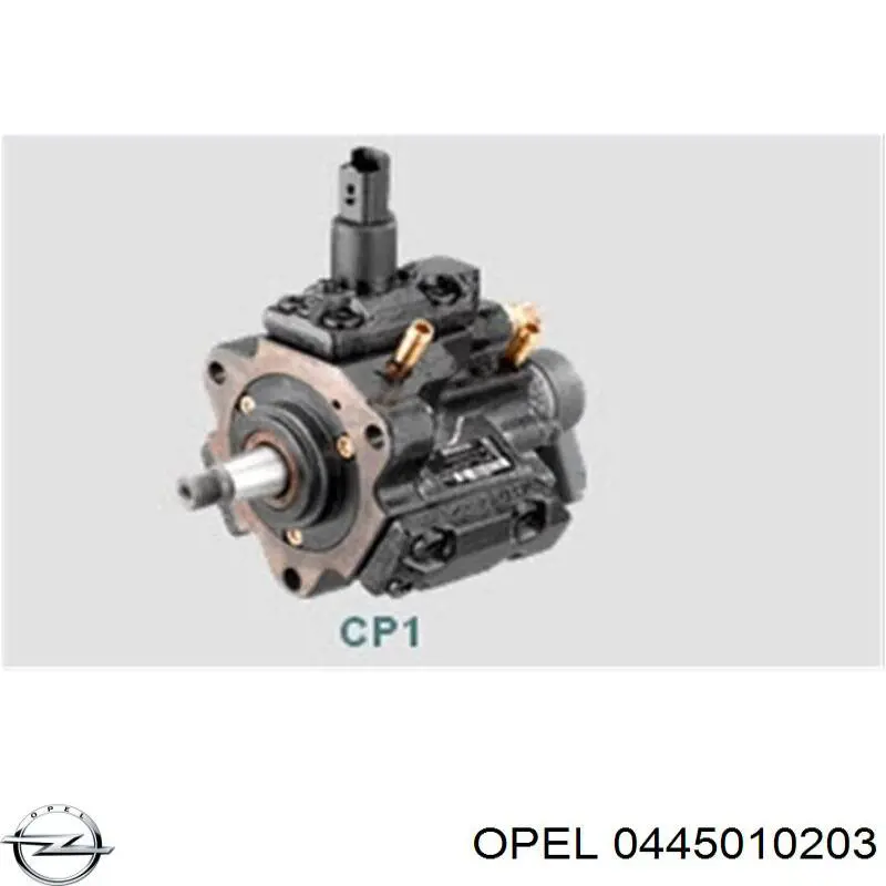 0445010203 Opel Bomba de combustível de pressão alta