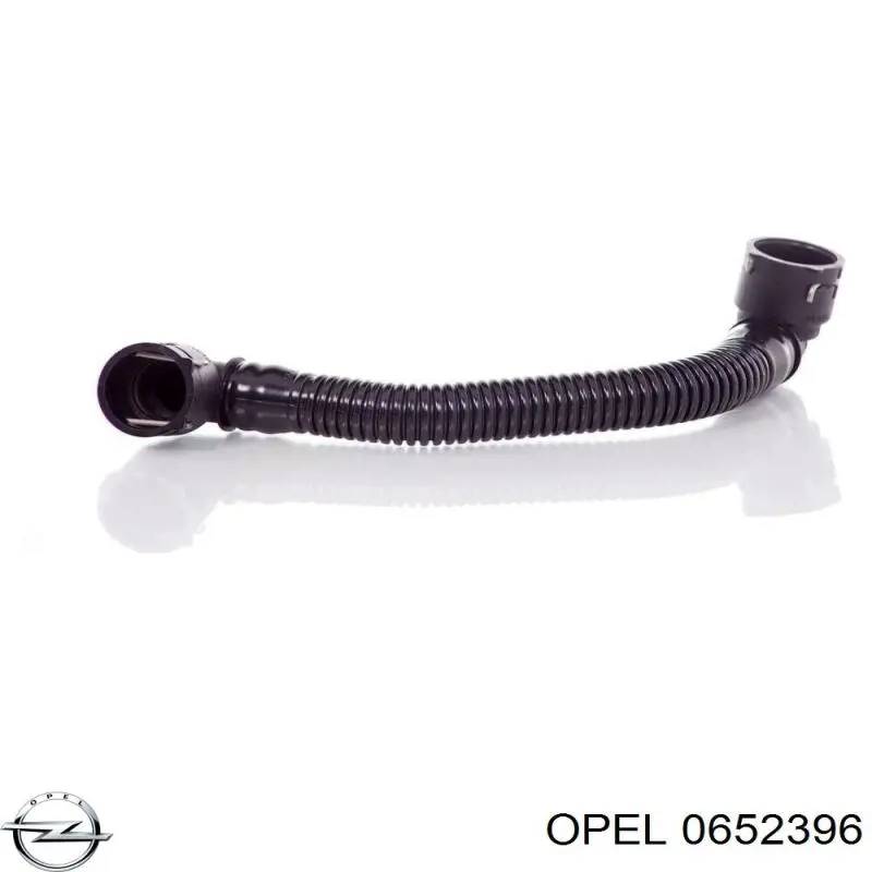 0652396 Opel Cano derivado de ventilação de cárter (de separador de óleo)