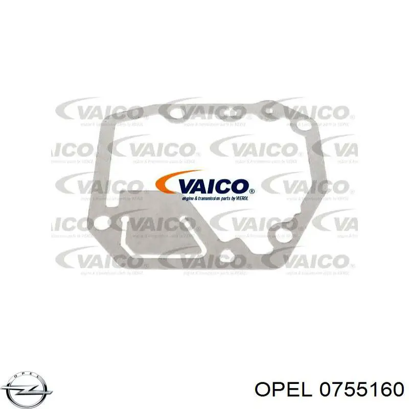 0755160 Opel Vedante de tampa da caixa de mudança