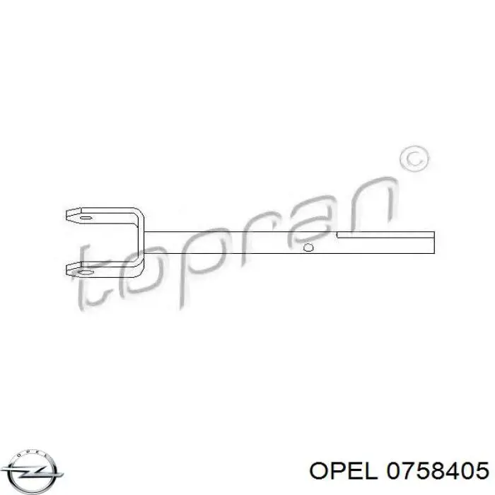 Compre 0758405 Opel Haste de mudança da Caixa de Mudança