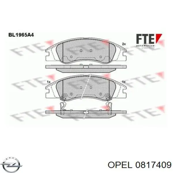 Injetor de injeção de combustível Opel 0817409 preço, a partir de 176,24 USD