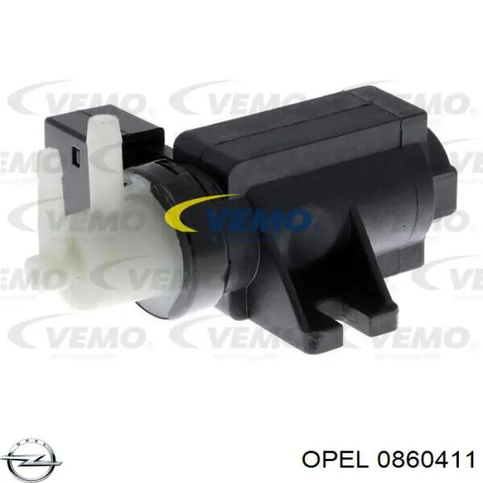 Compre 0860411 Opel Convertidor de pressão (solenoide) de supercompressão