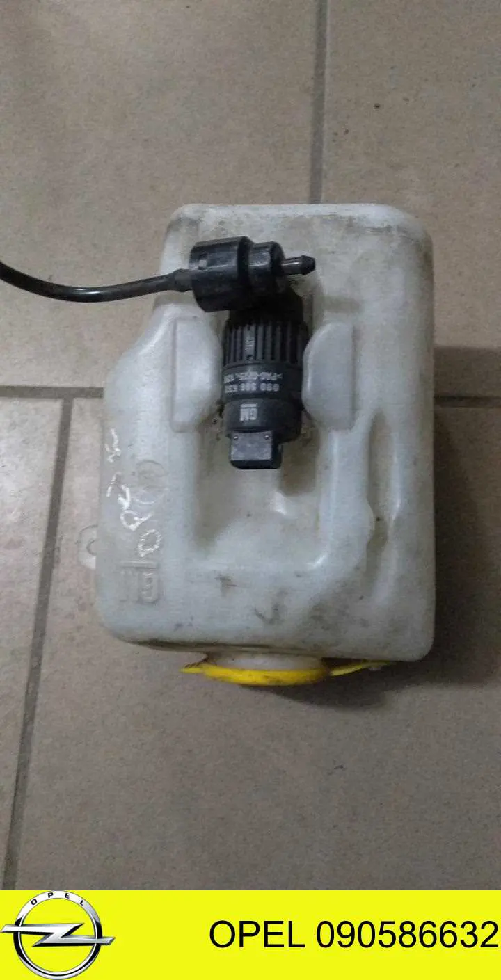 Bomba de motor de fluido para lavador de vidro dianteiro Chrysler 71740942