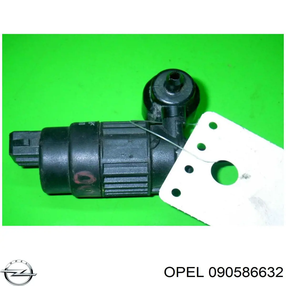 Bomba de motor de fluido para lavador de vidro dianteiro Opel 090586632