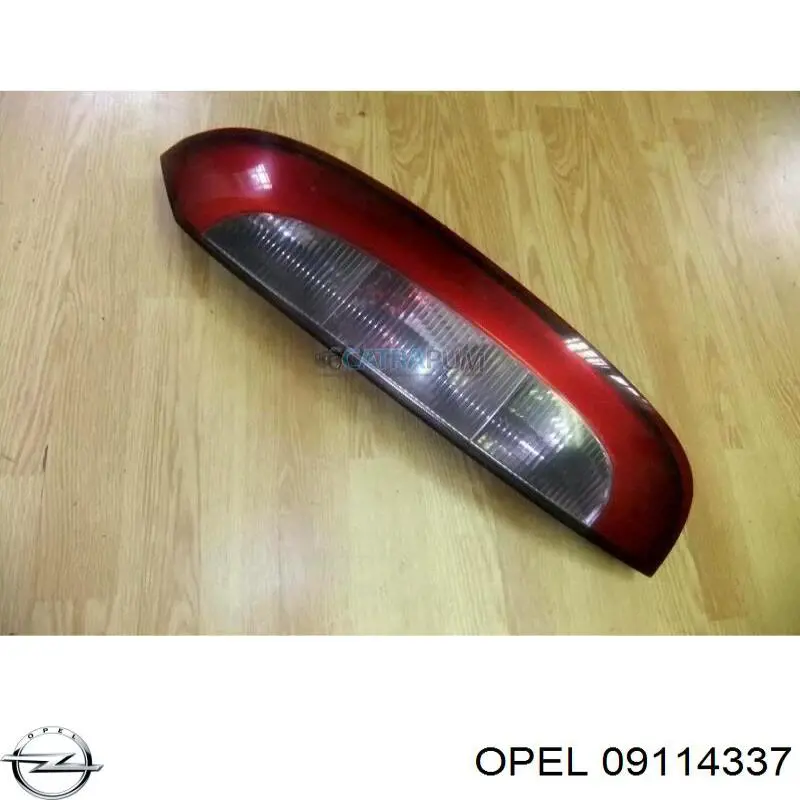 09114337 Opel Lanterna traseira direita