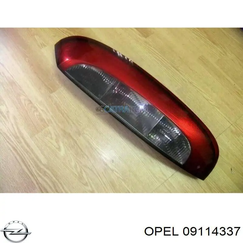 Compre 09114337 Opel Lanterna traseira direita