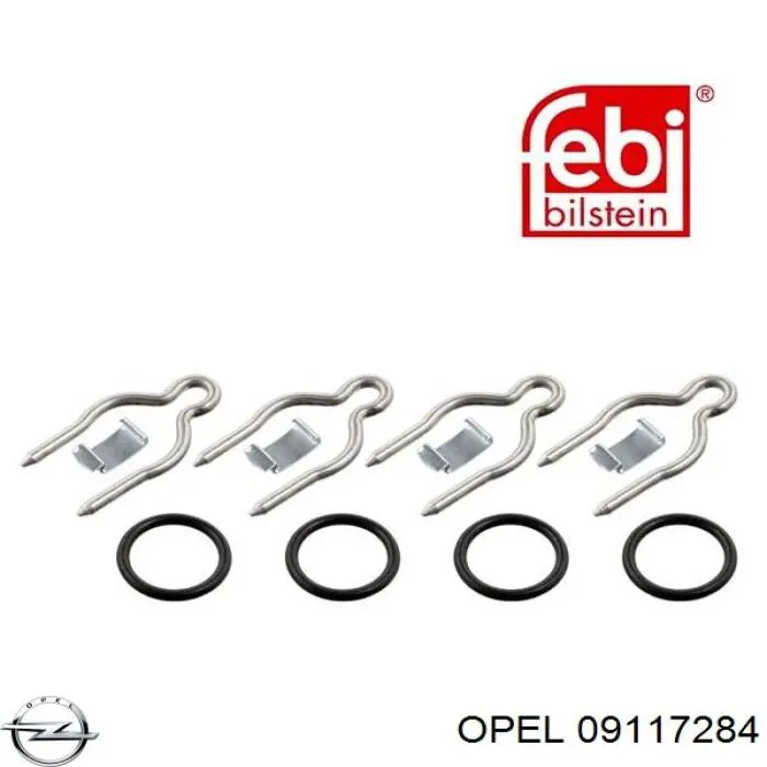 Vedante anular de tubo do radiador de forno 9117284 General Motors