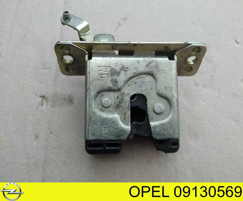 09130569 Opel Fecho de tampa de porta-malas (de 3ª/5ª porta traseira)