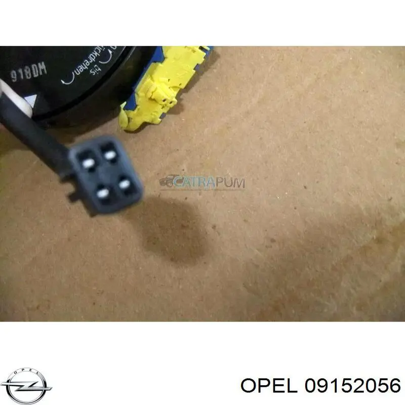 Anel AIRBAG de contato, cabo plano do volante 9152056 General Motors