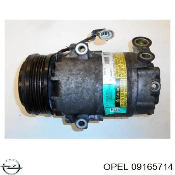 Compressor de aparelho de ar condicionado Opel 09165714 preço, a partir de 311,34 USD