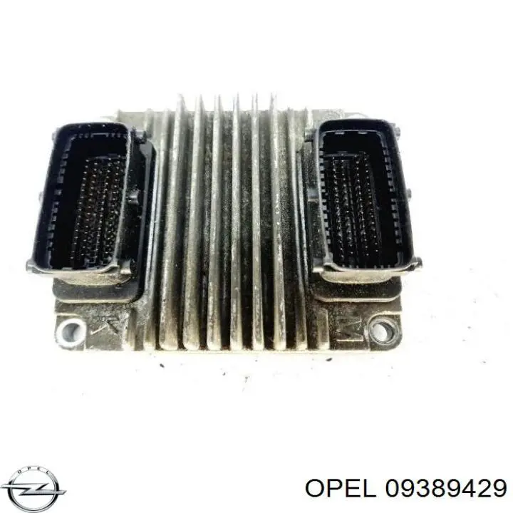 Módulo de direção (Centralina eletrônica) de motor 09389429 Opel