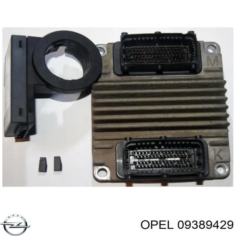 09389429 Opel Módulo de direção (Centralina eletrônica) de motor