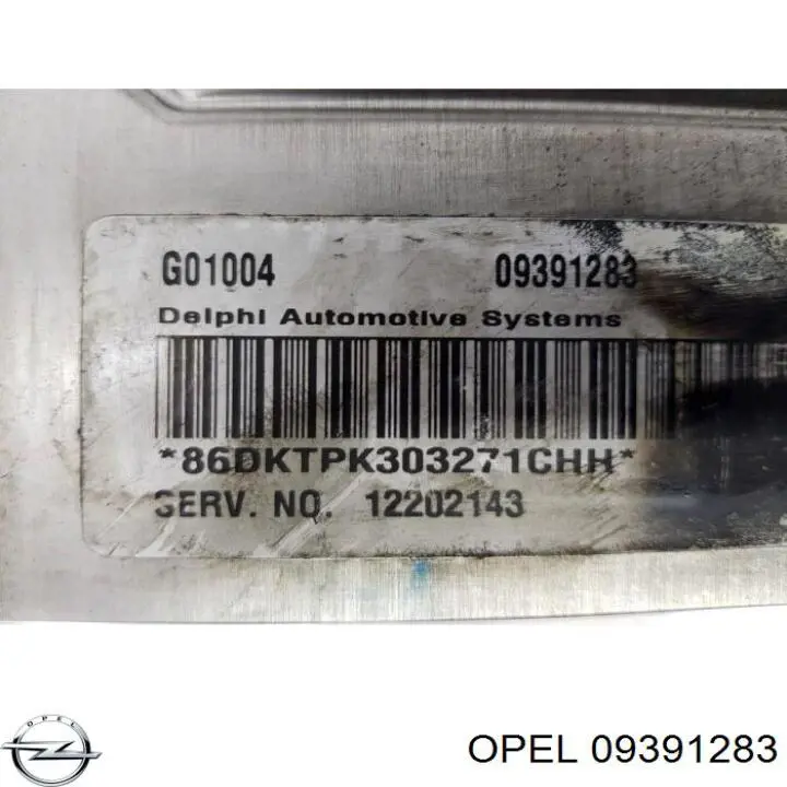  Opel 09391283