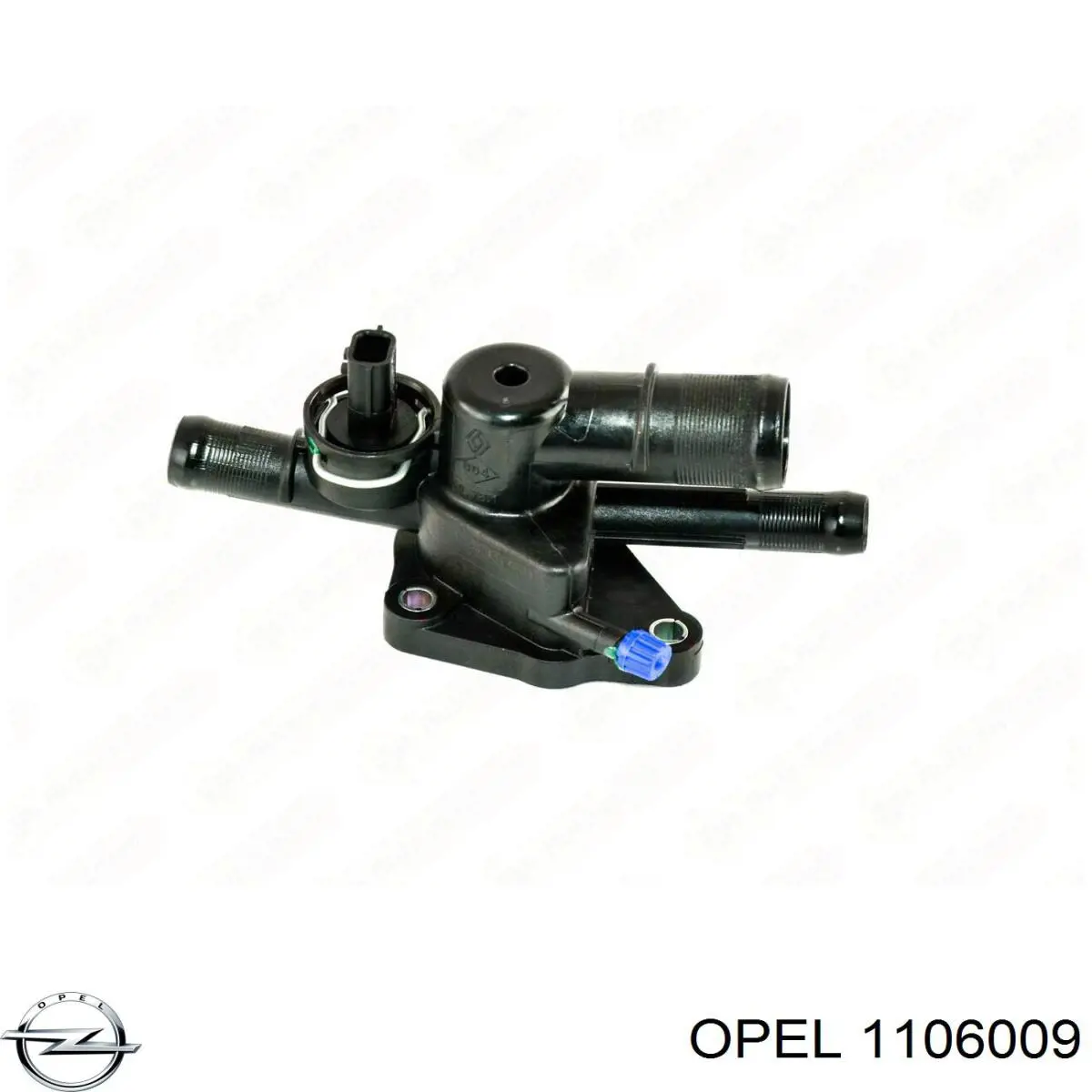 Compre 1106009 Opel Guarda-barras esquerdo dianteiro do pára-lama dianteiro