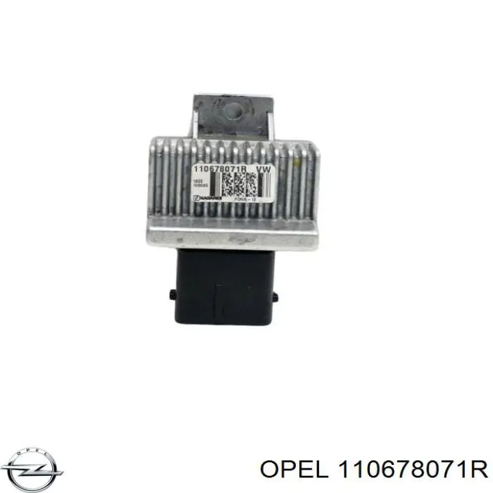 110678071R Opel Relê das velas de incandescência