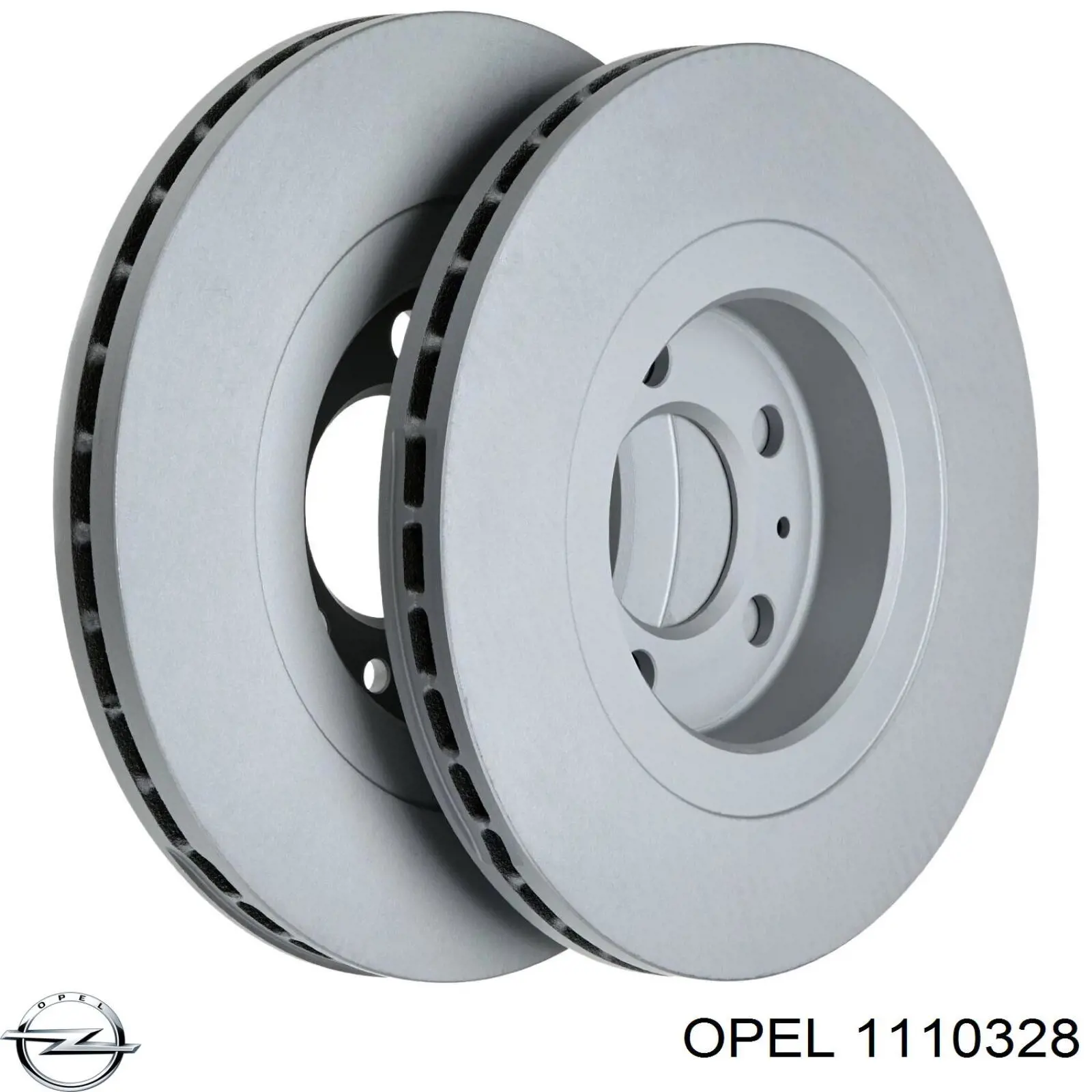 1110328 Opel Suporte direito do radiador (painel de montagem de fixação das luzes)