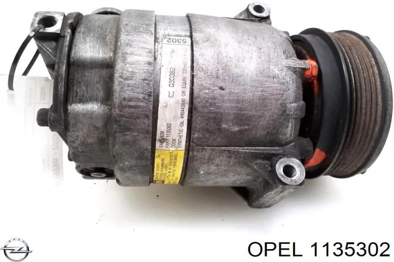 1135302 Opel Compressor de aparelho de ar condicionado
