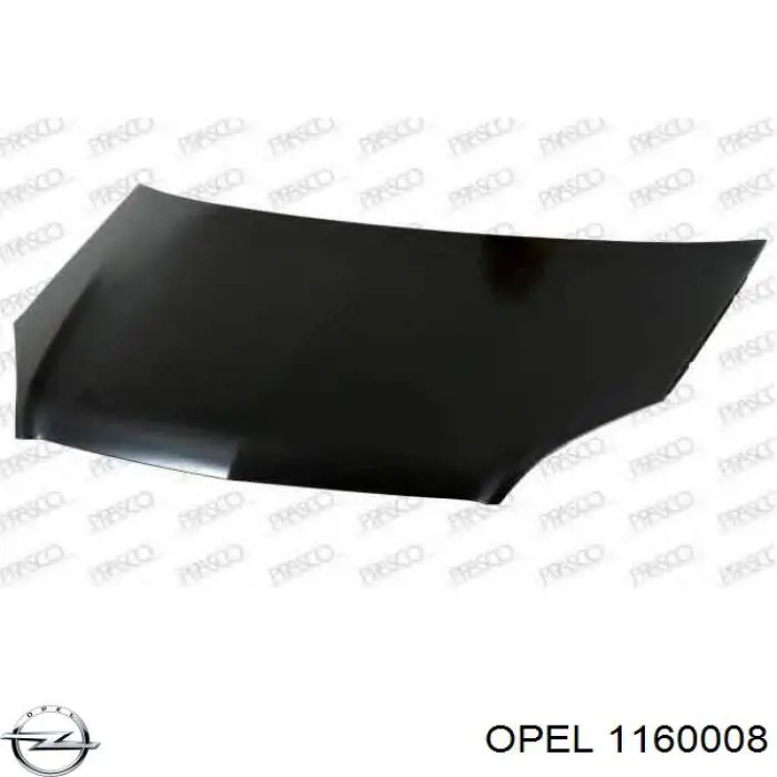 Compre 1160008 Opel Capota