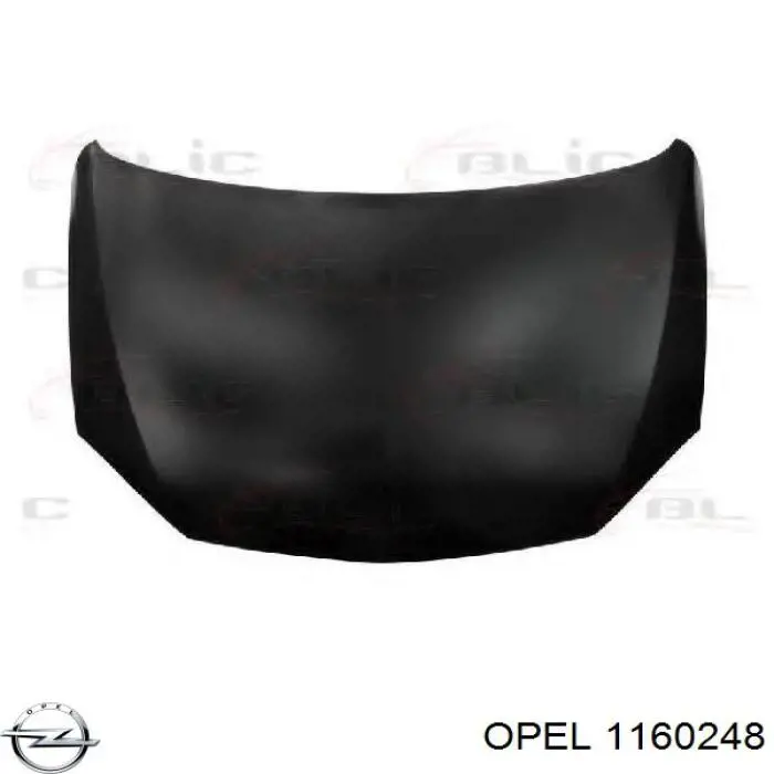 Compre 1160248 Opel Capota